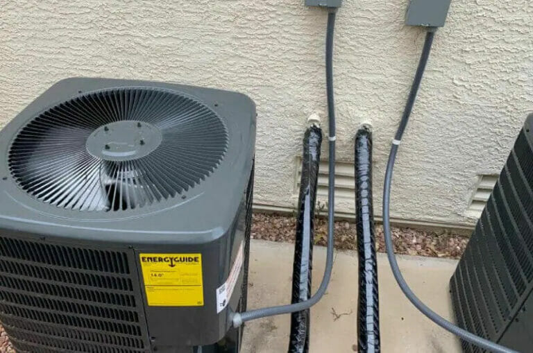 A view of outdoor heating units, representing the expert heating repair services provided by Bob's Repair to keep Henderson, NV homes warm during the winter