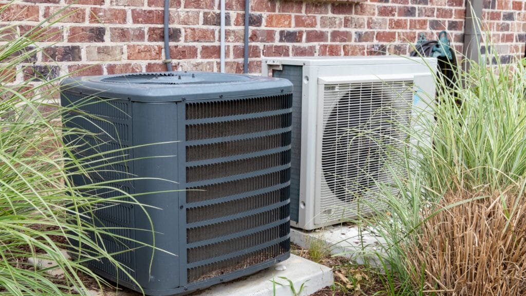 Outdoor mini split air conditioning units, mini split ac installation.